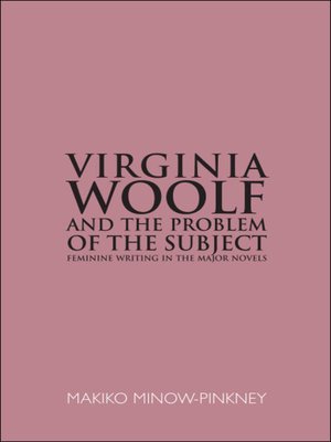 cover image of Virginia Woolf and the Problem of the Subject